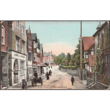 High Street, Crowborough, Sussex, 1908 - Wrench Postcard