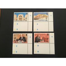 ICOLLECTZONE Ascension 317-320 Margin corner set VF NH