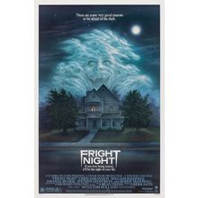 Fright Night (1985)_0 Movie Film Poster Canvas iconic design