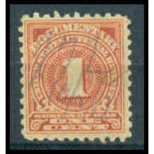 Used R207 1c Series of 1914 Just Clears WA1883