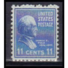 816 11c James Polk Fine MNH B0522