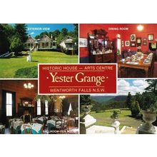 Yester Grange Wentworth Falls New South Wales Historic House Australia Postcard