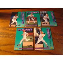 1995 Signature Rookies, B-1 Bomber Set, #'s 1-5, ERSTAD, ++