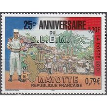 Mayotte 2001 Michel 101 Neuf ** Cote (2002) 3.20 € Détachement Légion étrangère