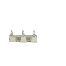 Hampton Bay Brushed Nickel 3 Light Bath Light