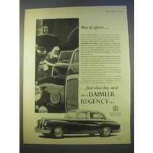 1955 Daimler Regency Mk II Car Ad - Men of Affairs