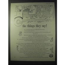 1958 ICI Imperial Chemicals Industries Ad - Things They Say
