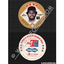 Sport Baseball Discs Name: Madlock, Bill 3B-2B San Francisco Giants~412