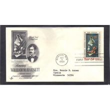FDC Art Craft 1386 6c William M. Harnett (Cachet-Typed/A) CV41493