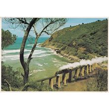 Railway Bridge Kasimans River Wilderness Cape South Africa Postcard
