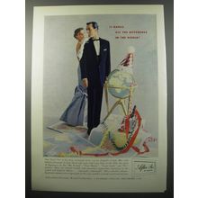 1955 After Six Tuxedos Ad - It makes all the difference in the world!