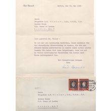 Rut Brandt of German Chancellor Willy Book Author To WW2 Brigadier Hand Signed 1