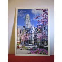 ST. OUEN CHURCH, ROUEN, France used postcard 2004 pm =