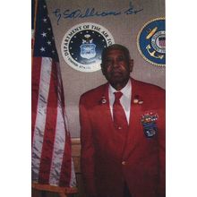 Grant Williams WW2 Plane Pilot War Tuskegee Airman Hand Signed Photo