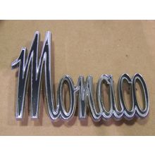 1965 DODGE MONACO FENDER EMBLEMS #2524723 #2524241 OEM 66