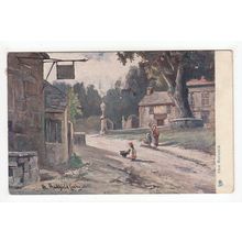 Old Matlock Derbyshire 1905 Tucks Oilette H Hadfield Cubley Art Postcard 1705