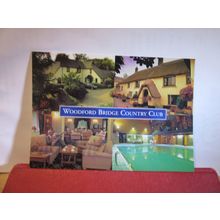 WOODFORD BRIDGE COUNTRY CLUB, MILTON DAMEREL, DEVON unused postcard =