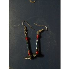 beaded pierced earrings women ladies #19