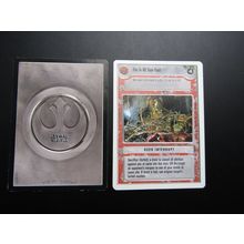 Star Wars 1995 Premiere Decipher CCG W/B Card This Is All Your Fault LS
