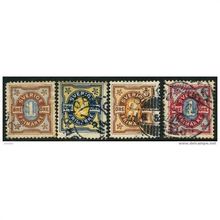 1892 Michel 50/53 - fine used (o)