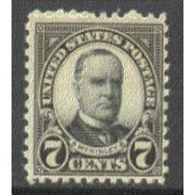 639 7c William McKinley Average Plus MNH Q1716