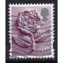 GB 2017 - England - Tudor Rose £1.40 Used