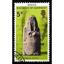 Guernsey 1977. 5p Statue-Menhir SG 153 Fine Used