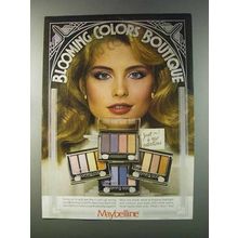 1981 Maybelline Blooming Colors Makeup Ad