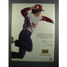 1983 Lee Dress Blues Jeans Ad - Mike Schmidt