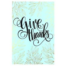 Give Thanks - Thanksgiving Greeting Card - 25327