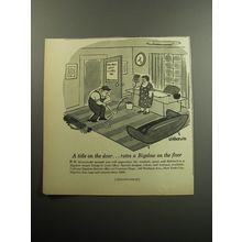 1957 Bigelow Carpets Advertisement - Tru-Blu Golf Clubs