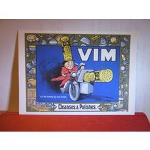 c. 1918 VIM advert WW1 Advertising card unused postcard War Museum =