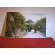 HIGH DALE ROAD, CLEVEDON, SOMERSET used antique postcard by Photochrom =