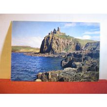 DUNTULM CASTLE, ISLE OF SKYE, SCOTLAND used postcard J Arthur Dixon 1962 pm #