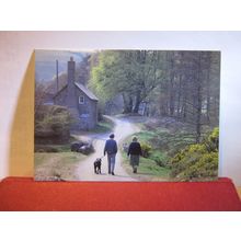 OAREFORD. EXMOOR.. unused postcard. Exmoor National Park =