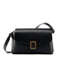 Genuine Leather Women Tote Bag Black