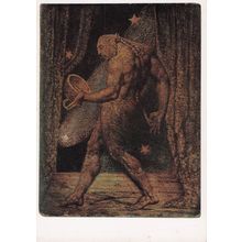 William Blake The Ghost From A Flea Tate Gallery Painting Postcard