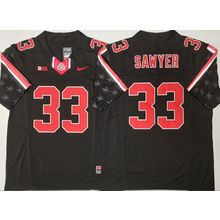 Ohio State Buckeyes #33 Jack Sawyer 2025 F.U.S.E. Limited Jersey Black