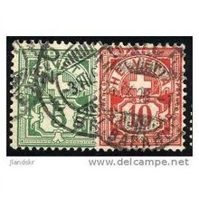 1906 Michel 84+85 - fine used (o) - watermark 1