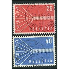 1957 Michel 646/647 - fine used (o)