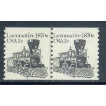 1897A 2c Locomotive Fine MNH Dry Gum CNP Left 3 W0453