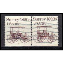 Used 1907 18c Surrey Fine CNP Left 16 PA0537