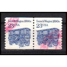 Used 2464a 23c Lunch Wagon Very Fine CNP Left 3 PA1163
