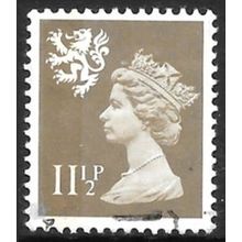 1958-67 Scotland Definitive - SG S36 11½p Elizabeth C5