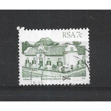 SouthAfrica.SG517 7c Drostdy,Graaff-Reinet (Dull Yellowish Green).F/Used.Sep25a
