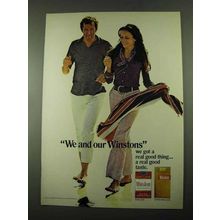 1969 Winston Cigarettes Ad - We and Our Winstons