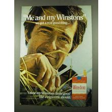 1969 Winston Cigarettes Ad - My Winstons