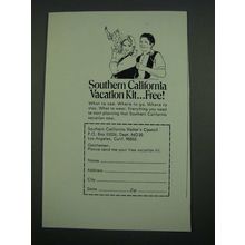 1970 Southern California Ad