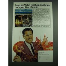 1970 Southern California Tourism Ad - Lawrence Welk