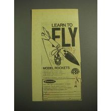 1975 Centuri Model Rockets Ad - Learn to Fly
